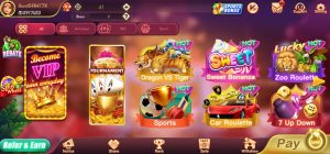 Games Available In Rummy Mars Apk