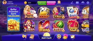 Games Available In Teen Patti Cash APK